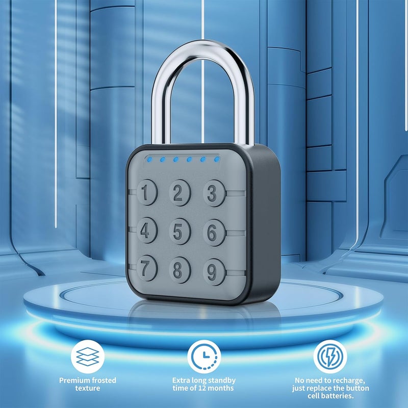 SURPN Combination Lock, Combination Lock for Locker, Locker Lock & Gym Locker Lock - High Security, Easy to Use for Gym, School, Travel, Outdoor - Image 4